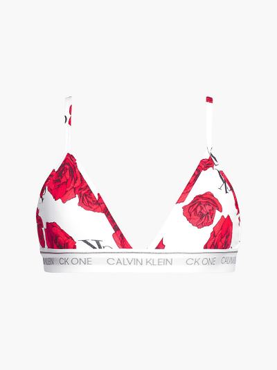 Calvin Klein Underwear HU489664 | Calvin Klein CK One Női Triangle Melltartó Rózsaszín